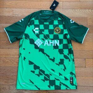 NEW Pittsburgh Riverhounds Jersey Mens L‎ Charly SC Goalkeeper Authentic 2024